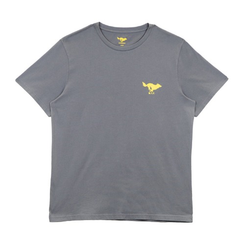 [엘솔리타리오] El Solitario Basic Grey/Yellow T-shirt