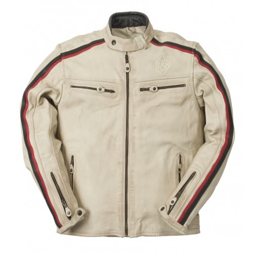 Ride &amp; Sons Heritage Vintage Leather Jacket - Sand