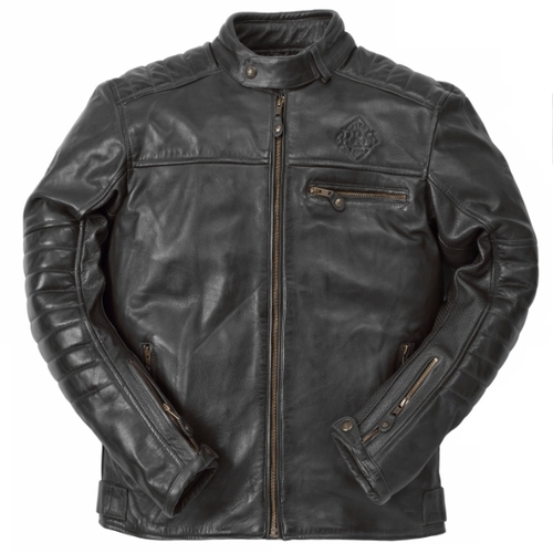 Ride &amp; Sons Getaway Leather Jacket - Black