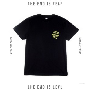 [엘솔리타리오] El Solitario Weird Face Brand T-Shirt The End Is Fear