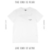 -30% 할인- <br>[엘솔리타리오] El Solitario <br>Mogo Works T-Shirt White <br>The End Is Fear
