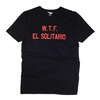 [엘솔리타리오]El Solitario<br>WTF Black / Red T-Shirt