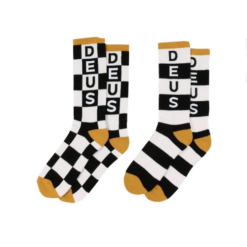 [데우스]DEUS EX MACHINABoneless Socks 2-Pack