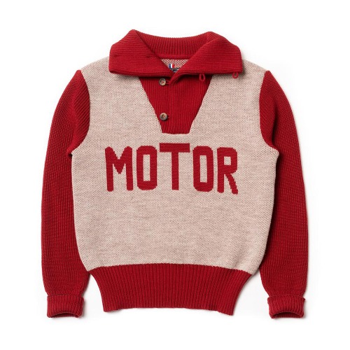 [어 피스 오브 시크] A Piece Of Chic Motordrome Wool Sweater