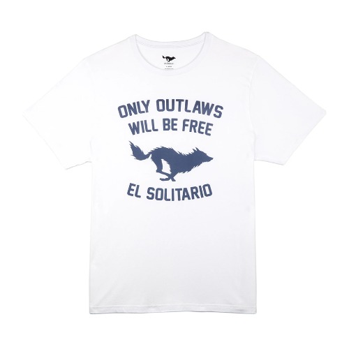 [엘솔리타리오] El Solitario Outlaws White T-Shirt