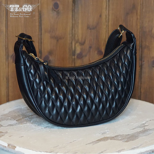 TT &amp; CO Leather Banana Bag