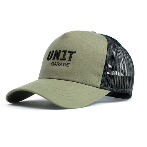 [유닛개러지] Unit GarageGreen Trucker Cap