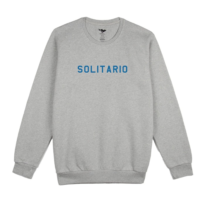 [엘솔리타리오] El Solitario Apex Grey/Blue Sweatshirt