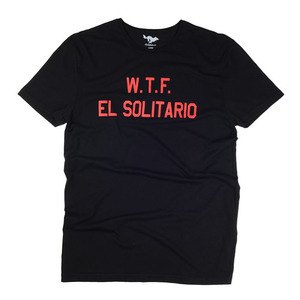 [엘솔리타리오]El SolitarioWTF Black / Red T-Shirt